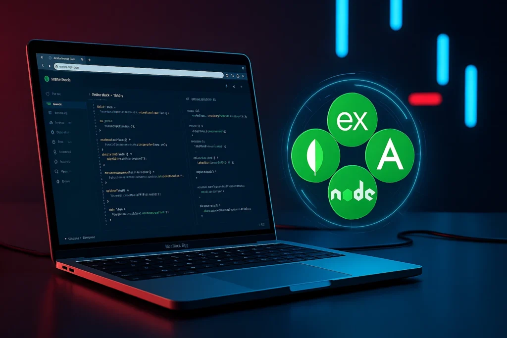 Beginner guide to MEAN stack showing how MongoDB, Express, Angular, and Node.js work together