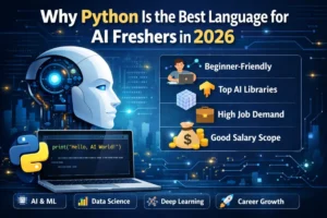 Why Python Is the Best Language for AI Freshers in 2026