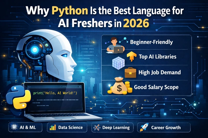 Why Python Is the Best Language for AI Freshers in 2026