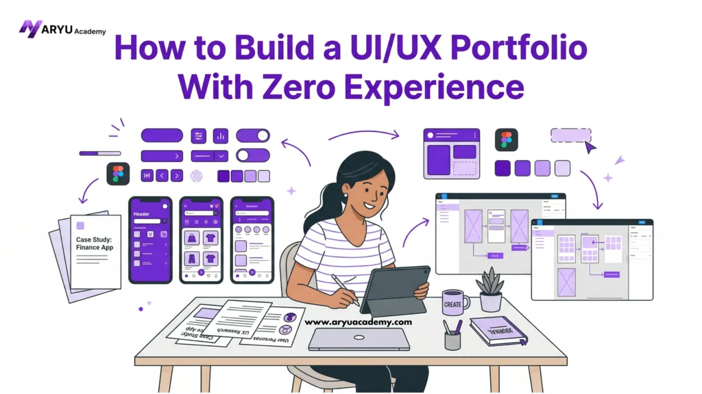 How to Build a UI/UX Portfolio With Zero Experience