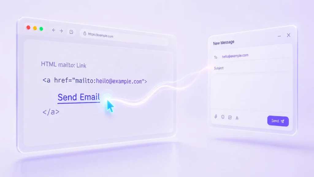 Email Link (mailto – Send an Email)