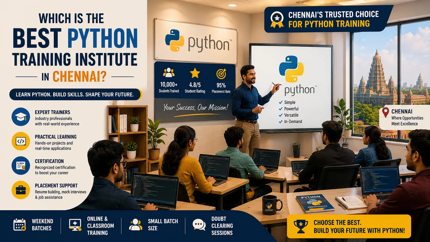 Which Is the Best Python Training Institute in Chennai?