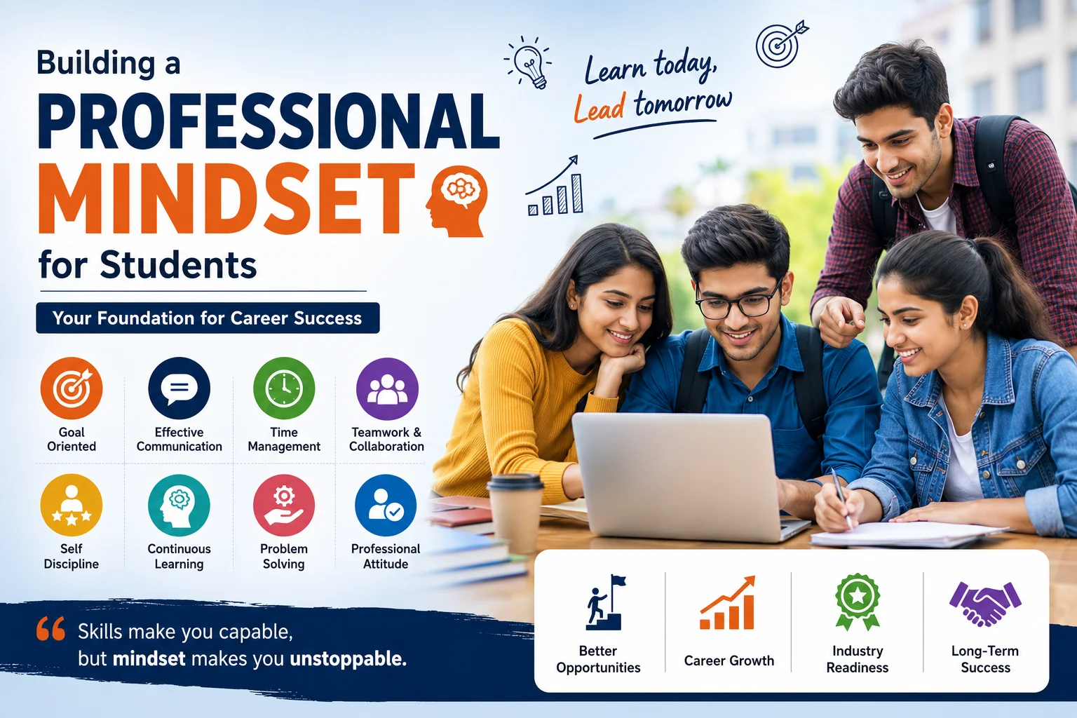 Professional Mindset for Students: Building the Foundation for Career Success