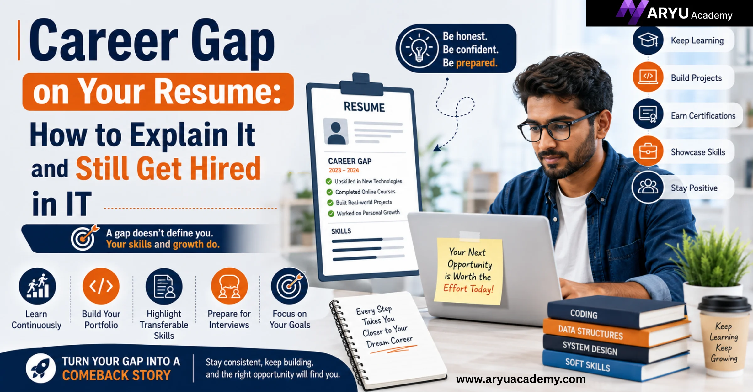 Career Gap on Your Resume: How to Explain It and Still Get Hired in IT